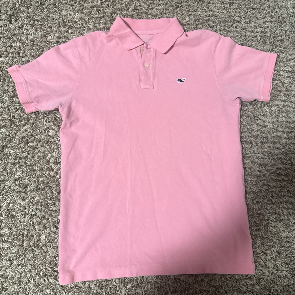 Vineyard Vines Pink Polo Shirt